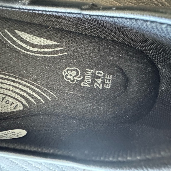 Japanese shoe brand pansy size 7.5 black working shoes - Picture 6 of 7